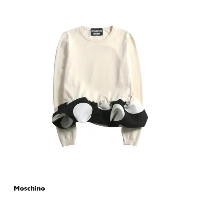 Moschino Dot Pattern Long Sleeve