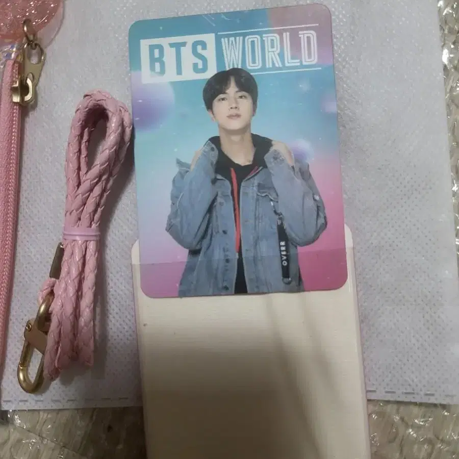 BTS WORLD 목걸이 카드 & 네임택 일괄 판매