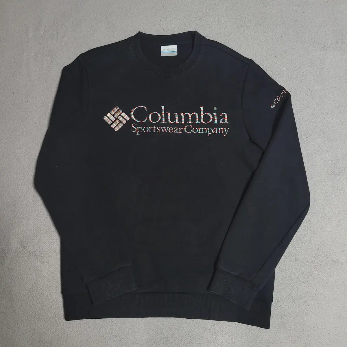 COLUMBIA 컬럼비아 [95] Columbia Logo Long Sleeve Man-To-Man T