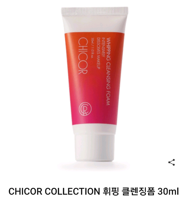 시코르 휘핑 클렌징폼 30ml