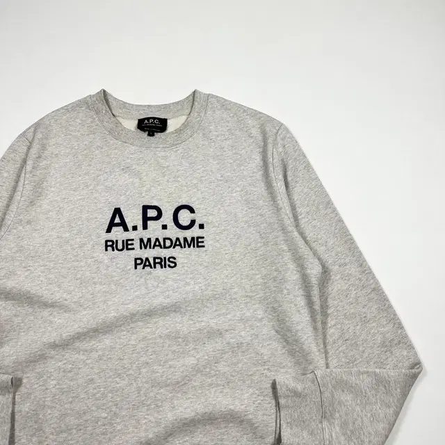 A.P.C. 아페쎄 RUFUS 루퍼스 그레이 맨투맨 (L)