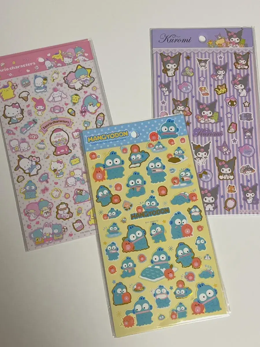 Sanrio Genuine Keum sticker Han Gyo-dong Kuromi Sanrio Characters