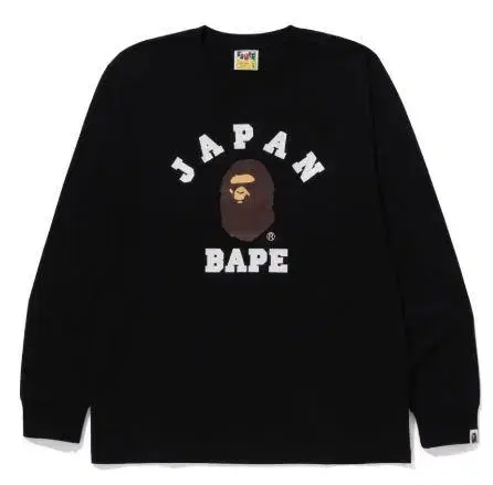 New) XL Vape Japan College City Long Sleeve Tee Black