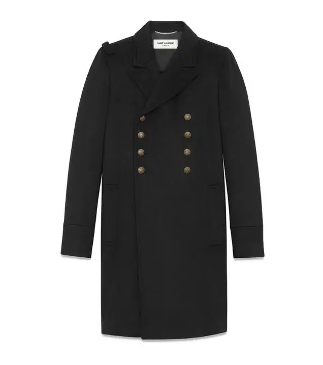 Saint Laurent Genuine Domestic Store Luxury Officine Cavan Double Long Coat Lowest Price