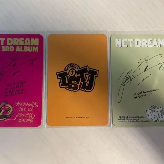 18일까지만 배송비 무료양도/Nct dream 천러 istj 포카