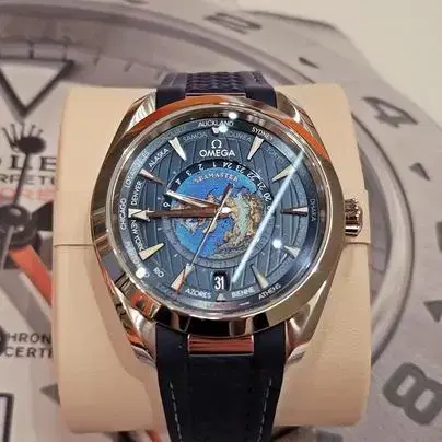 [새상품급] 오메가 월드타이머 GMT 21년 43MM