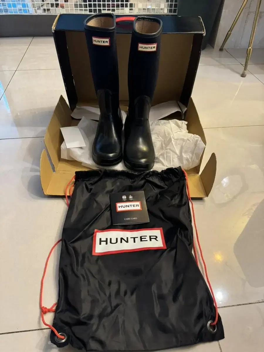 Hunter boots women's size 38