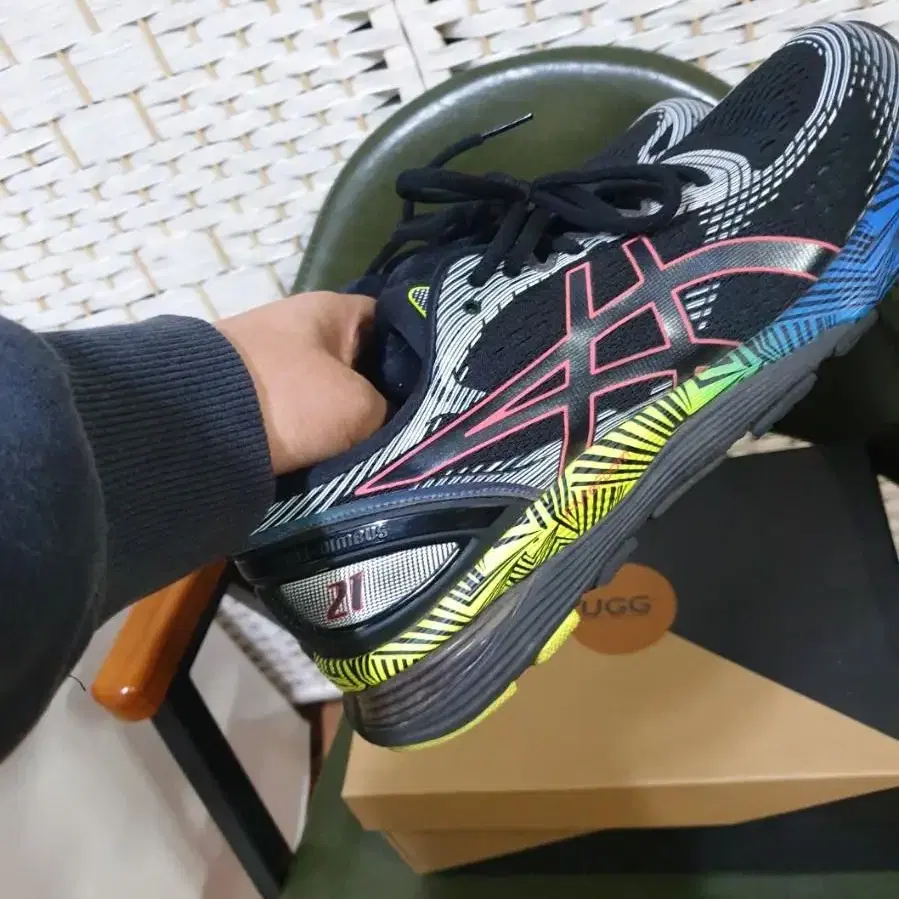 ASICS 아식스 젤 님버스 21 라이트 쇼 런닝화 280mm