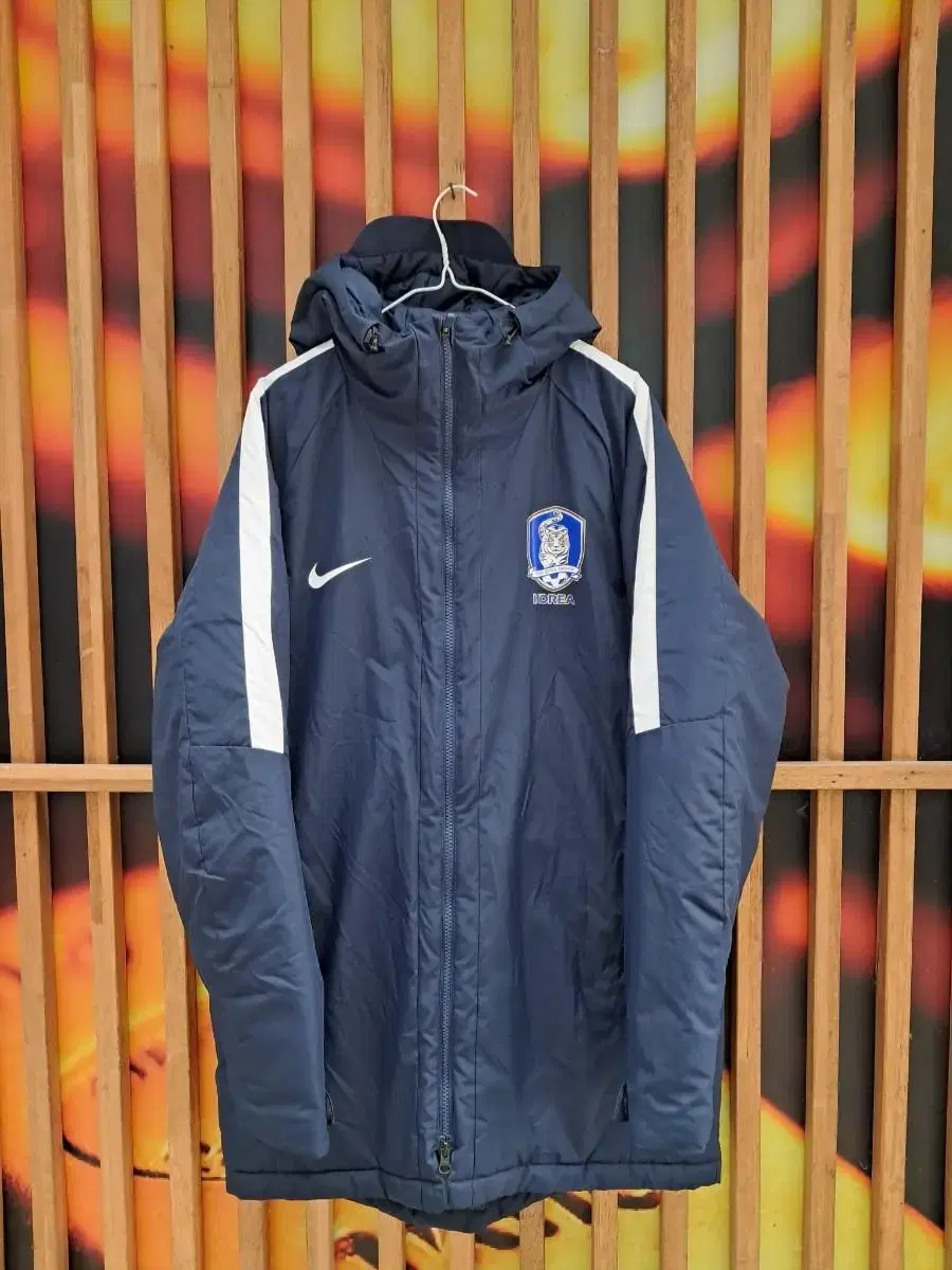 Nike Hooded Padded Half-Jumper105-110