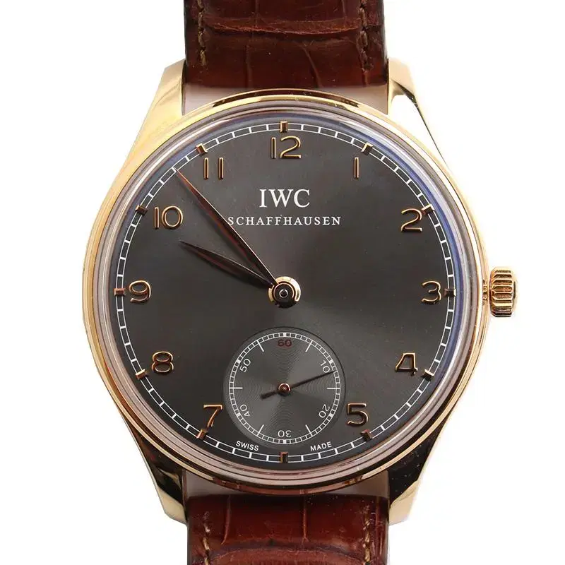 IWC 샤프하우젠 로즈골드 남성 시계 41mm