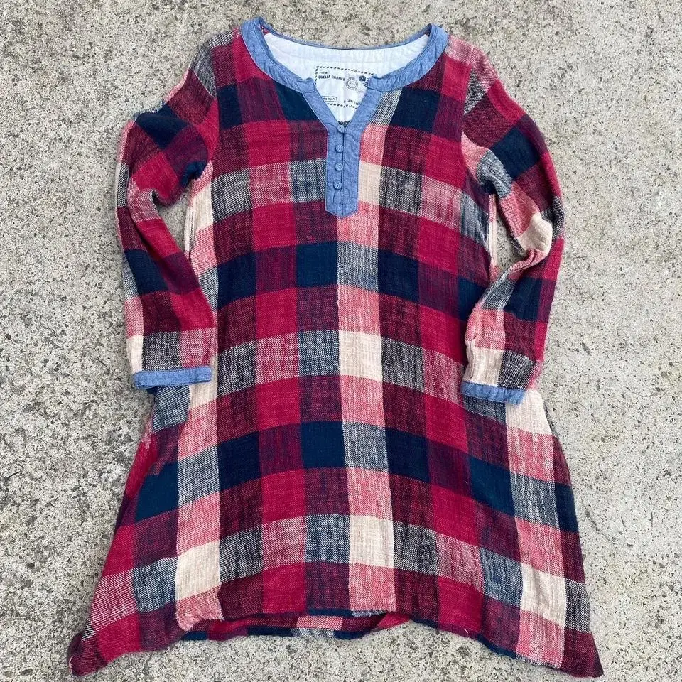 Japanese brand quelle chance flannel top