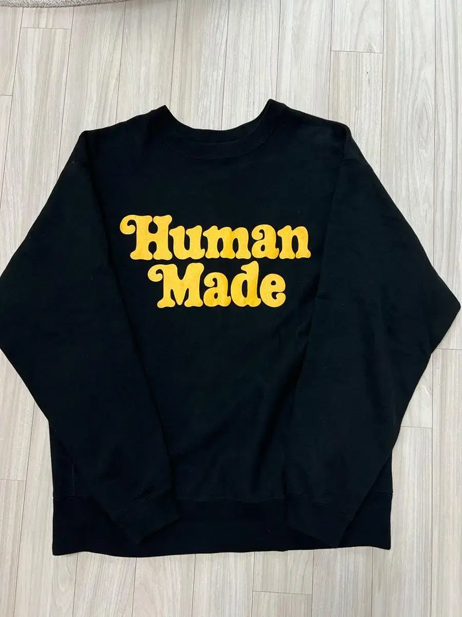 휴먼메이드 베르디 Humanmade Verdy 맨투맨 블랙 XXL