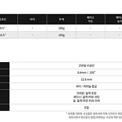 정품 미라이 스컬 고반발 드라이버  텐세이 1K 프로 블루 드라이버 샤프