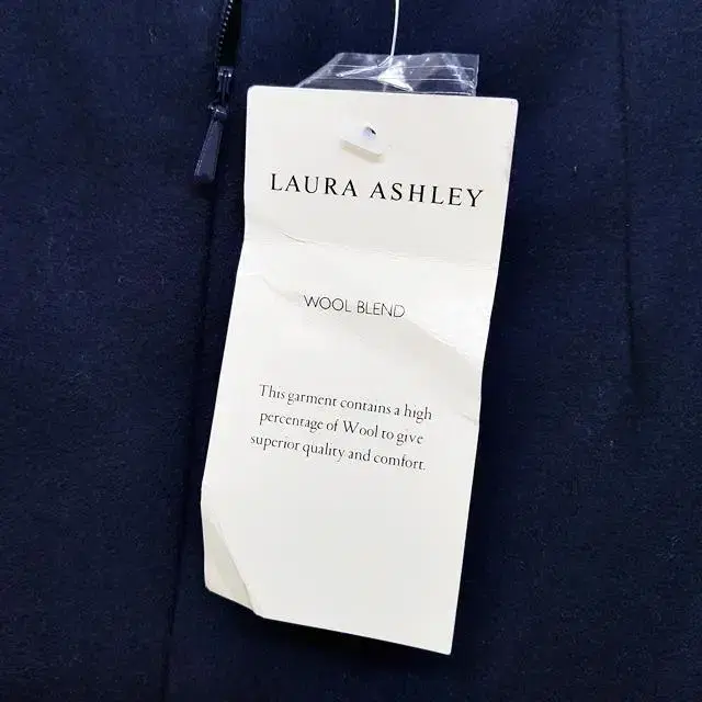 [새상품] LAURA ASHLEY 모직 스커트 네이비