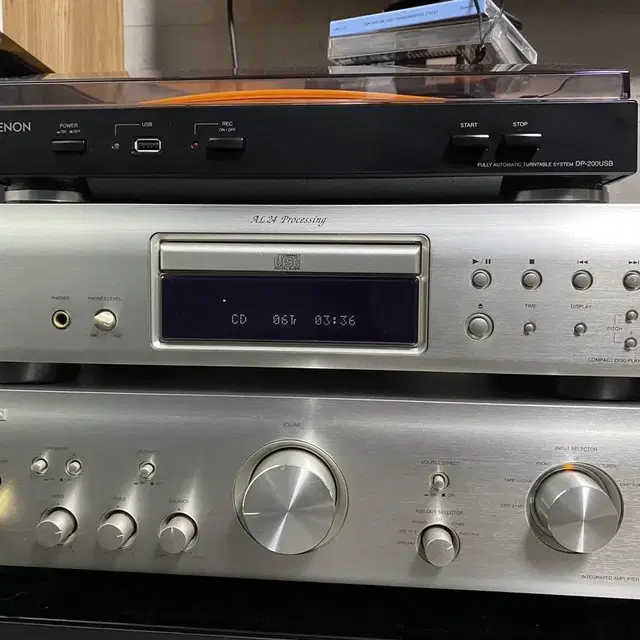 데논 Denon PMA-700AE+DCD-700AE+DP200USB