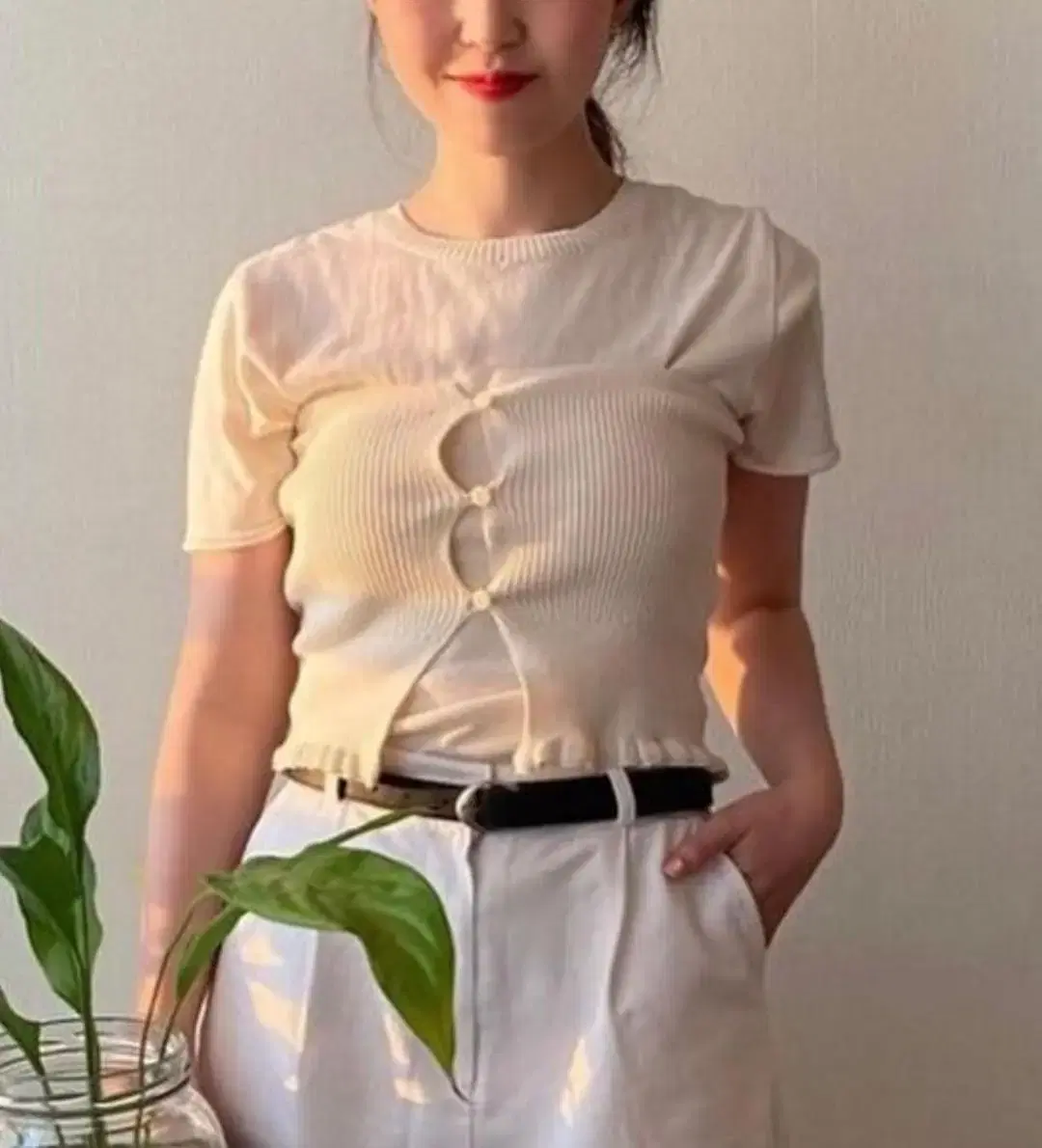 Off-Onda Studio Tube Ring Top Tube Top Ivory Layered Nasi