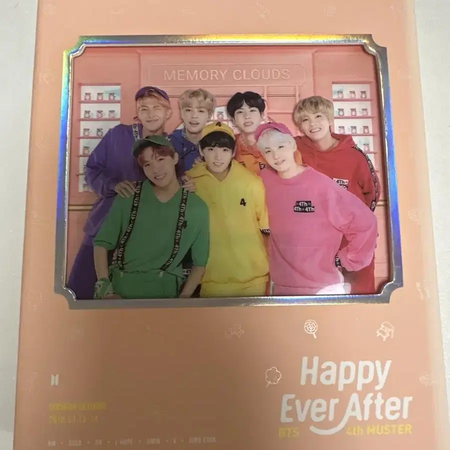 방탄소년단 4기 머스터 dvd