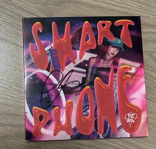 Autographed copy of Yena Choi's mini album