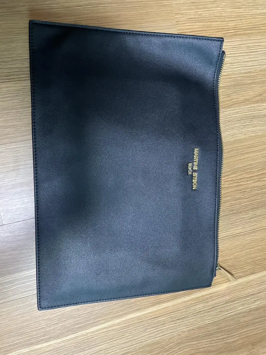 Black Martin Satchel Clutch