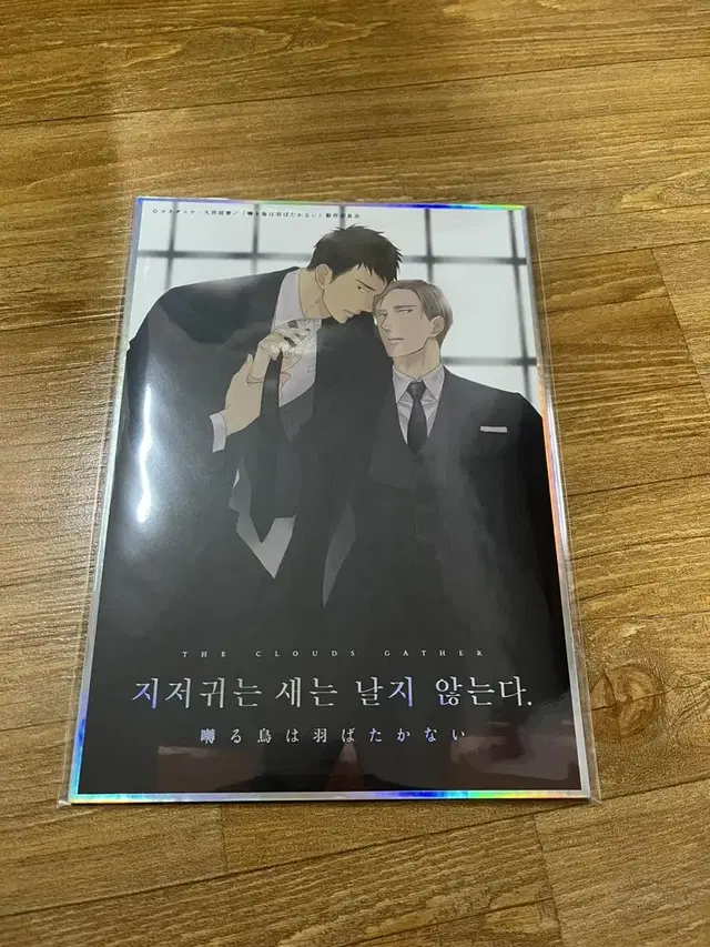 지저귀는 새는 날지 않은다 한국굿즈 색지 (지새날 색지)