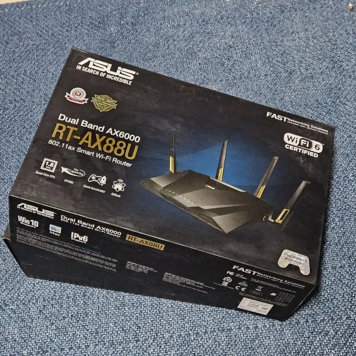 RT-AX88U (ASUS AX6000) 고성능 공유기