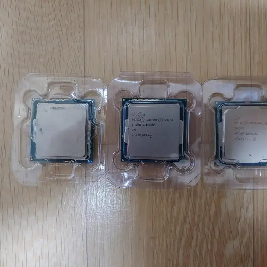 인텔 펜티엄 cpu 일괄 팝니다(g3220 g3260 g4600)