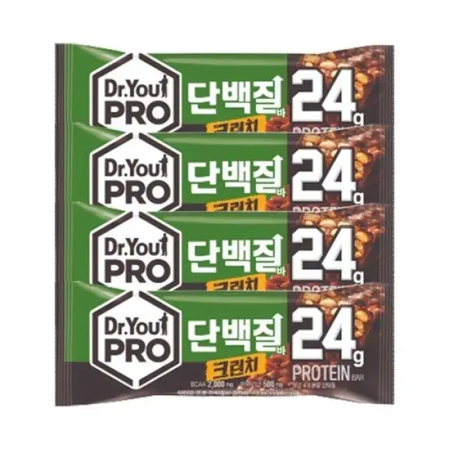 [무료배송] 단백질바 24g (크런치맛)/70gX 3개(시중가 2400)