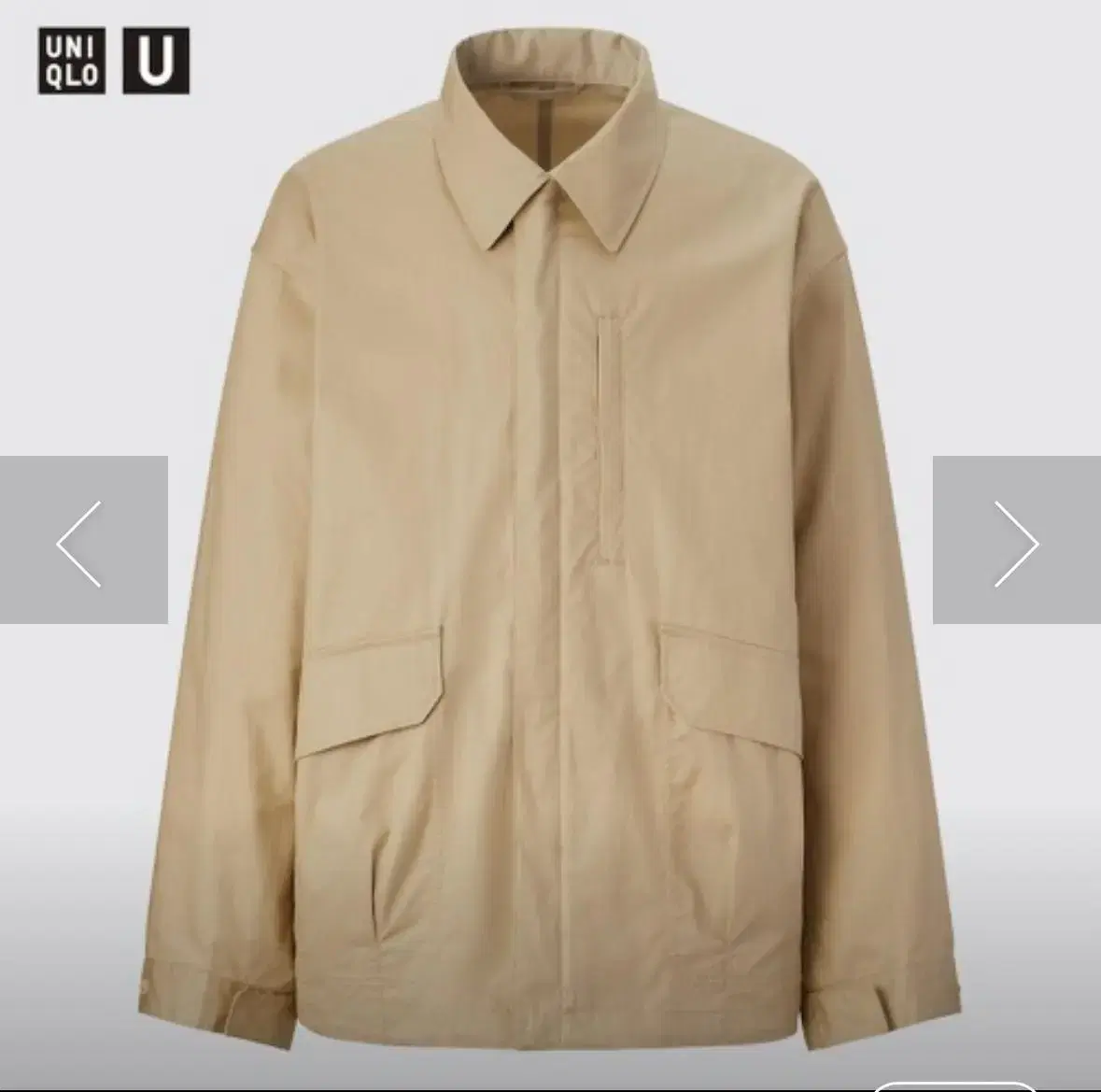 Uniqlo U Oversized utility jacket