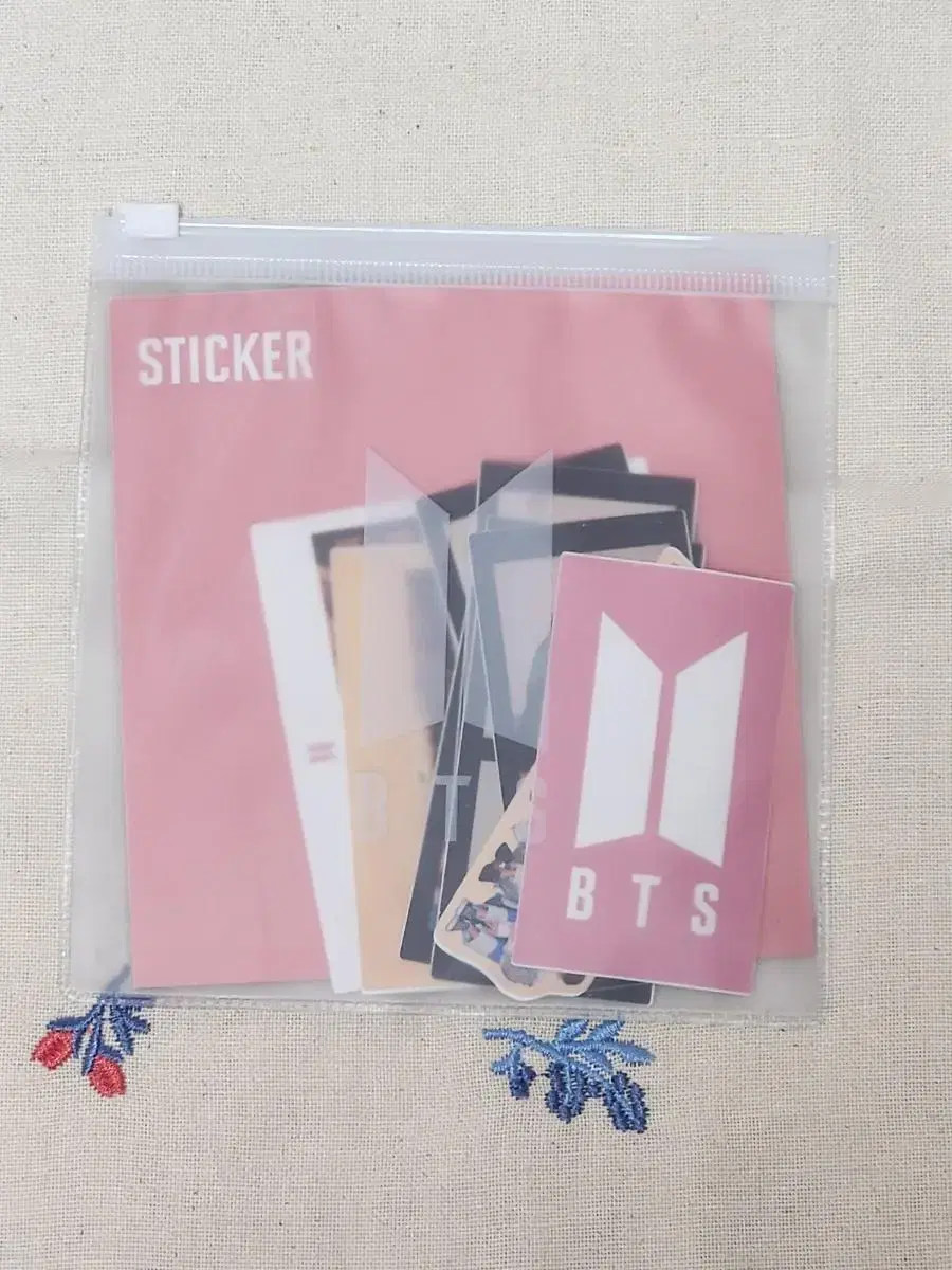 BTS Little Poem pop up sticker New