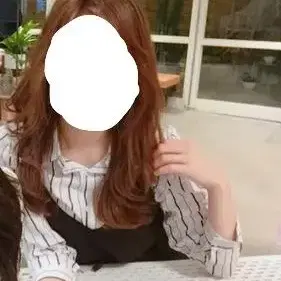 스트라이프 긴팔 롱 셔츠 + 뷔스티에 세트 [F]