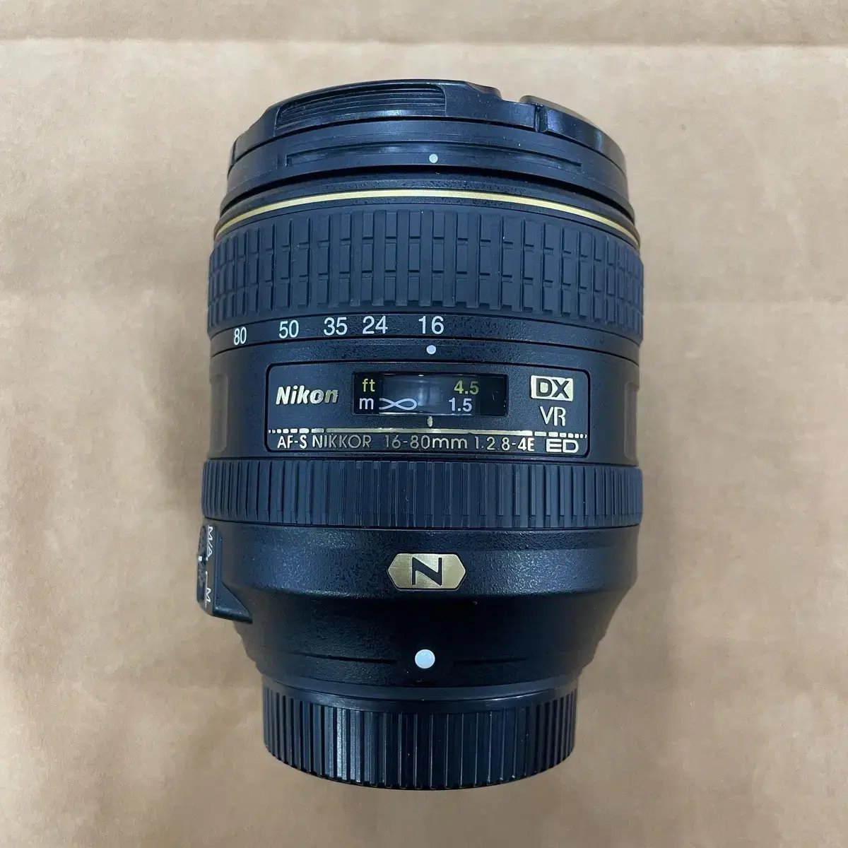 니콘 AF-S 16-80mm, 105mm VR