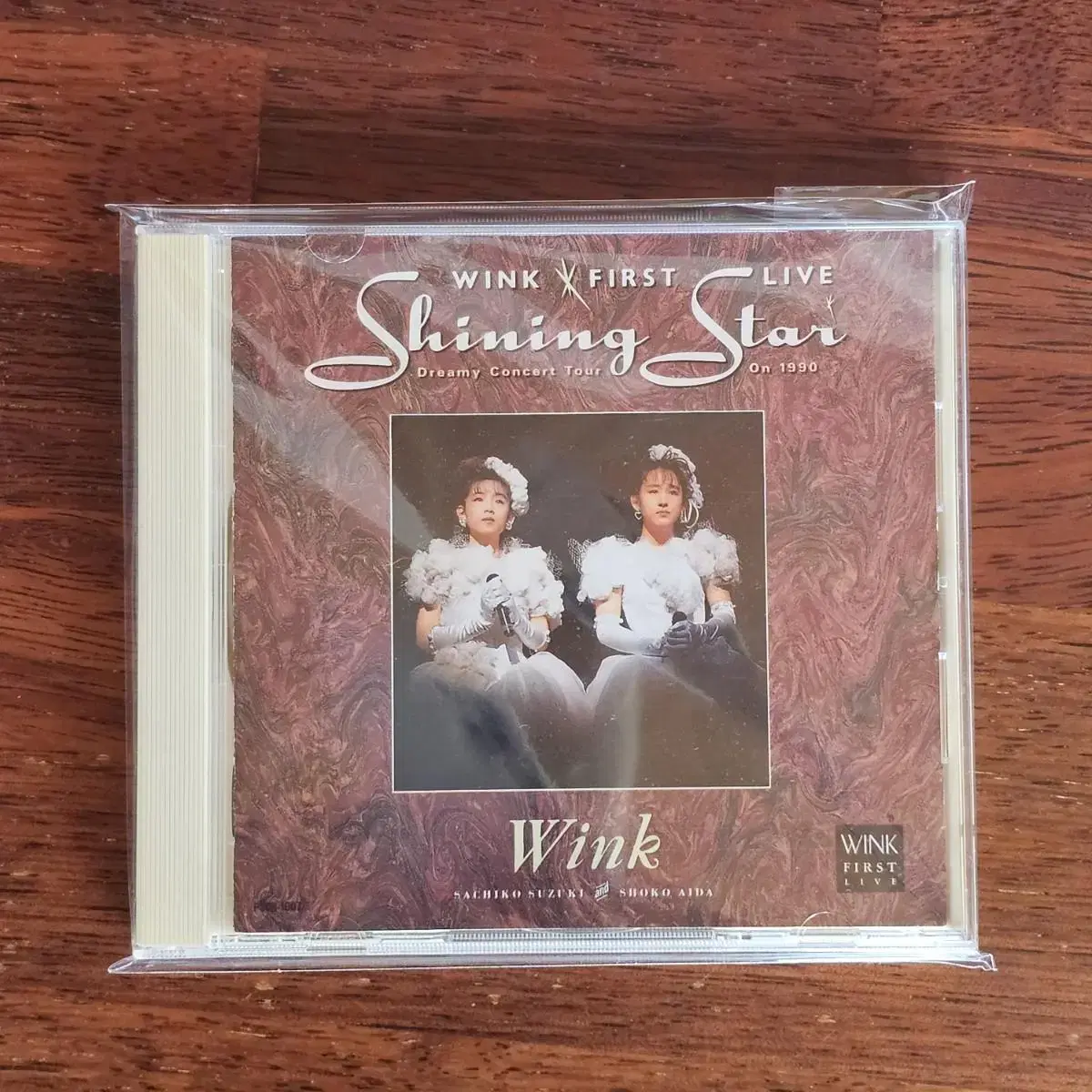 윙크 Wink Shining Star 라이브  일본 아이돌 CD 중고