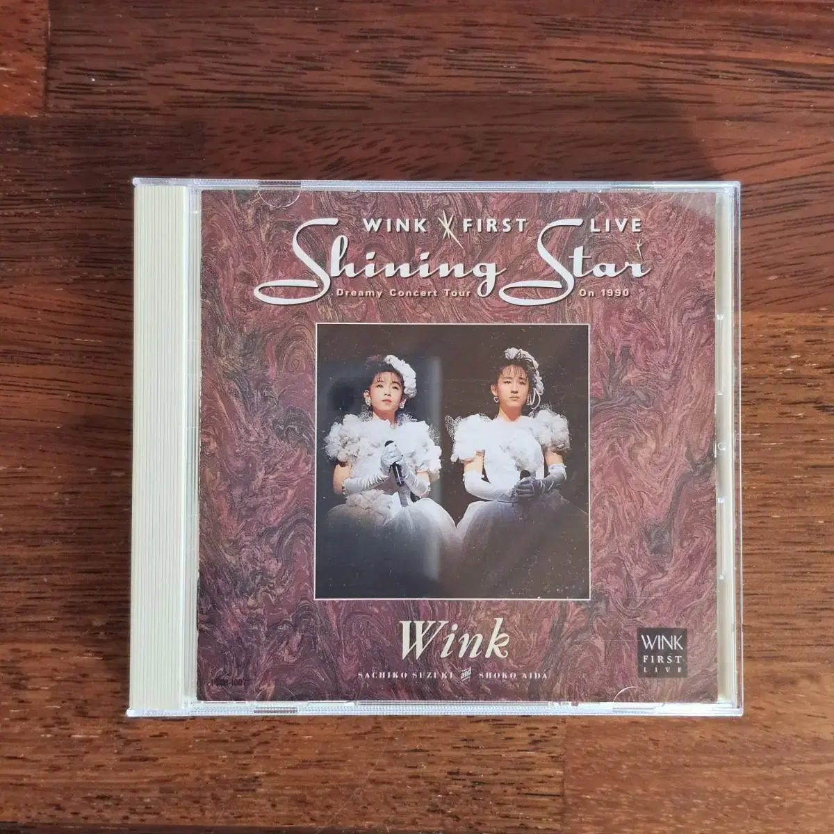 윙크 Wink Shining Star 라이브  일본 아이돌 CD 중고