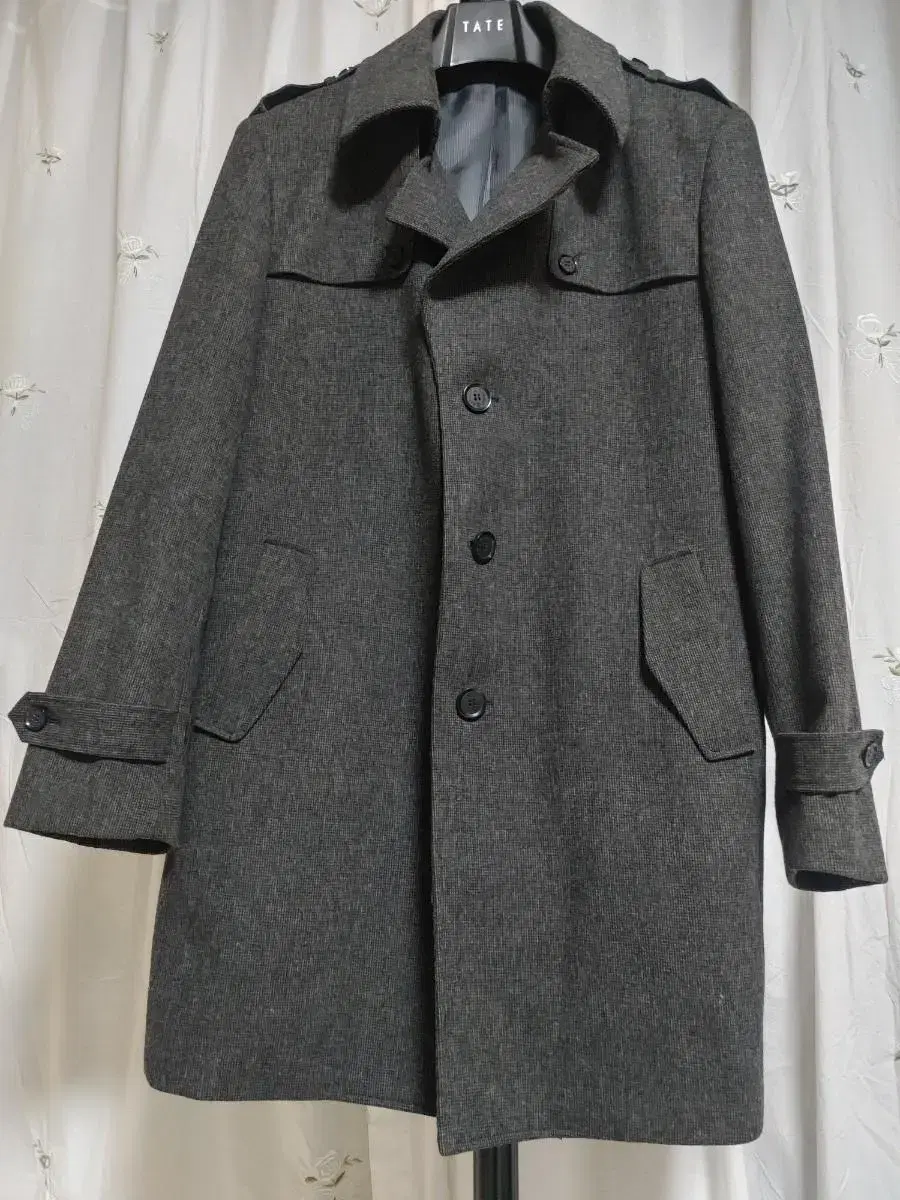 Garcia Wool Coat(Charcoal.105)NewClothingLevel