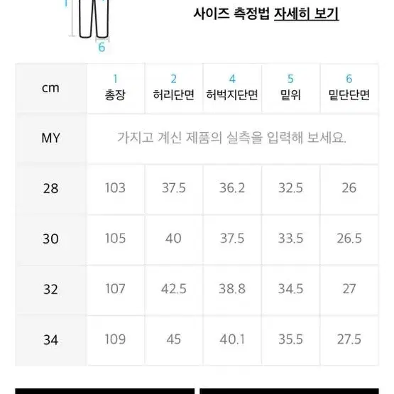 비슬로우 연청 투턱 와이드팬츠 28사이즈