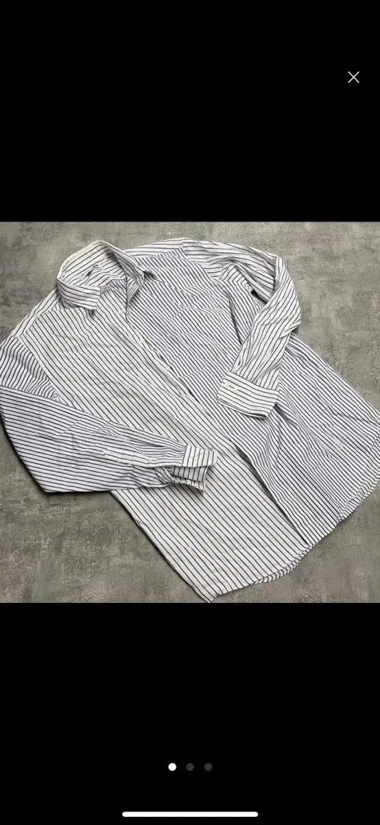 JW Anderson Striped Marine Shirt 100-105