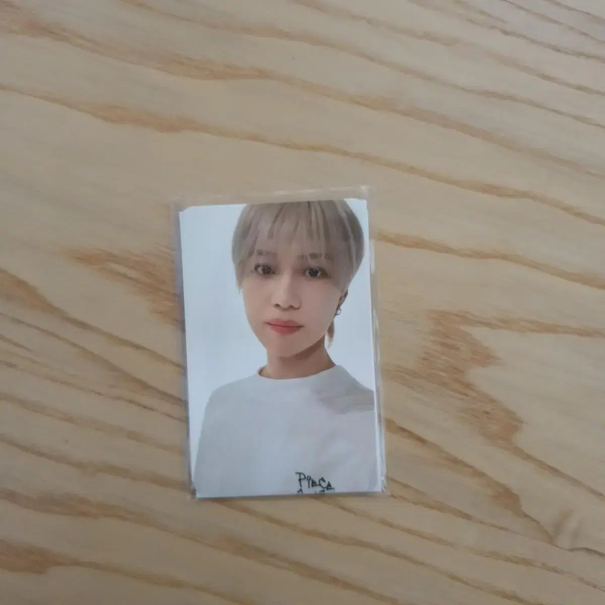 Shinee taemin fanmeeting Long Sleeve T-Shirt Photocard