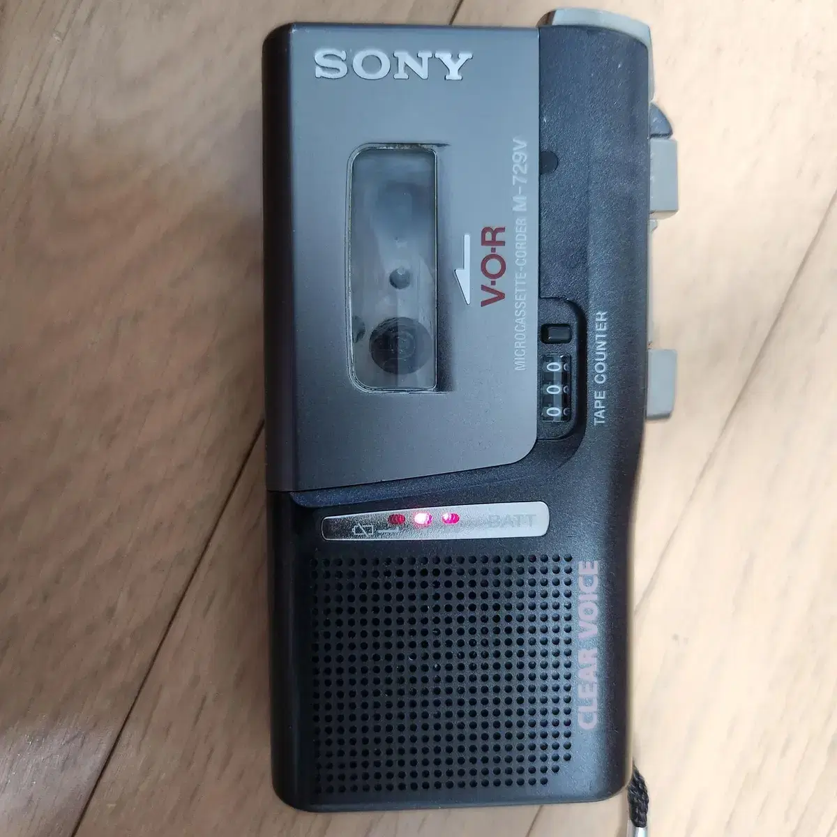 부품용 소니 SONY MICROCASSETTE CORDER M-729V