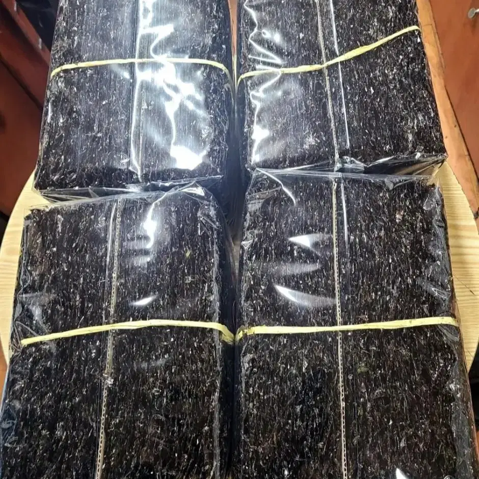 새상품) 자연산 지주식 장봉도 구운곱창김 100장 (400g)