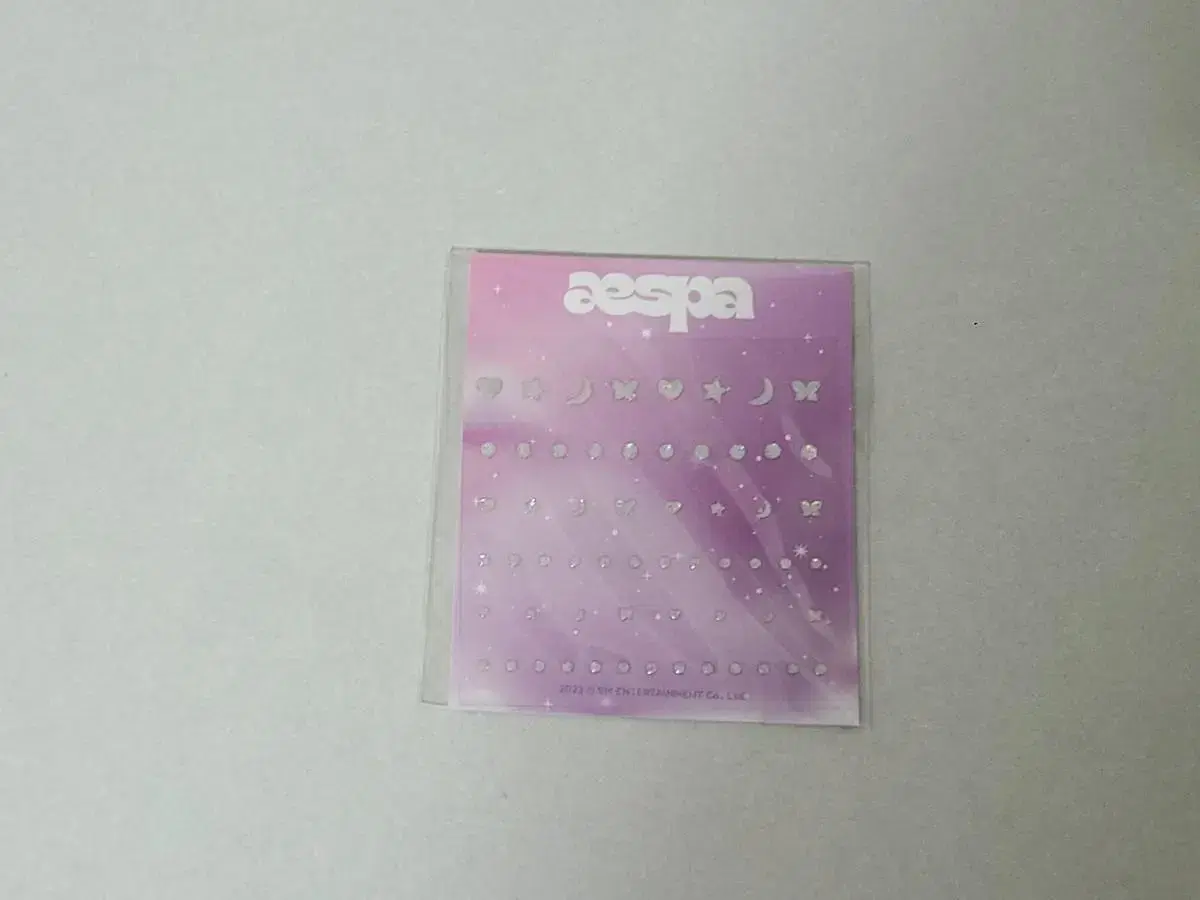 Aespa pop up Points sticker Unused (Photocard X)