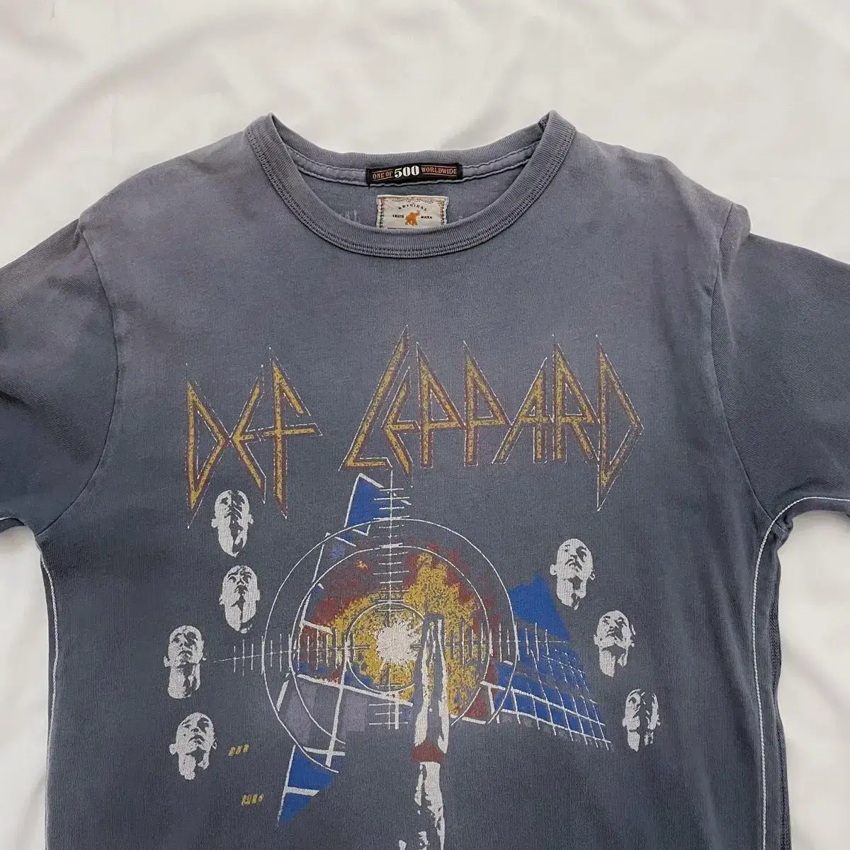 def leppard pyromania tour shirt 1983