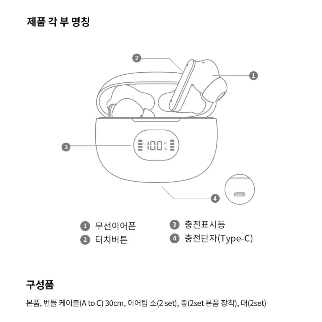 카카오프렌즈 춘식이 무선 이어폰 (에어팟, 버즈)