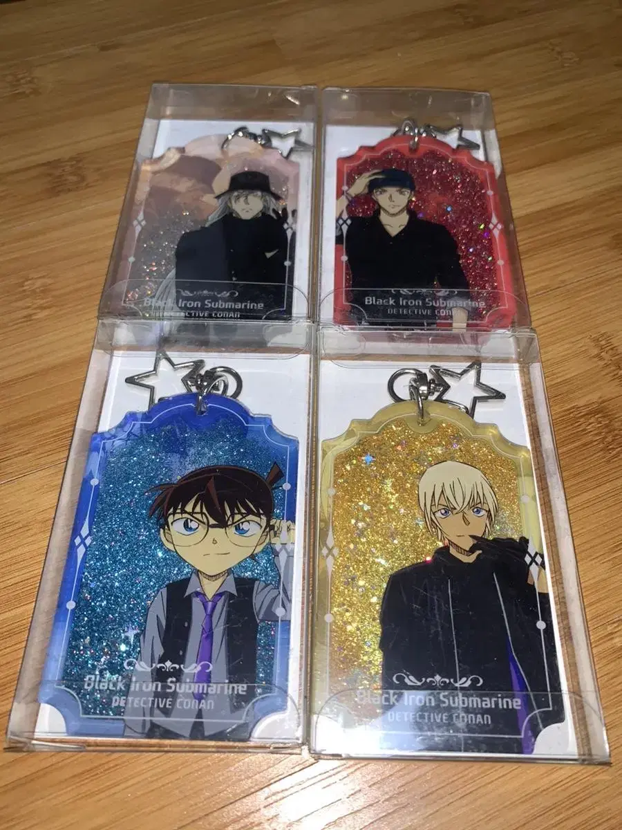 Detective Conan Wadiz Funding Goods in Kind Conan jin Amuro Archai Glitter Keyring