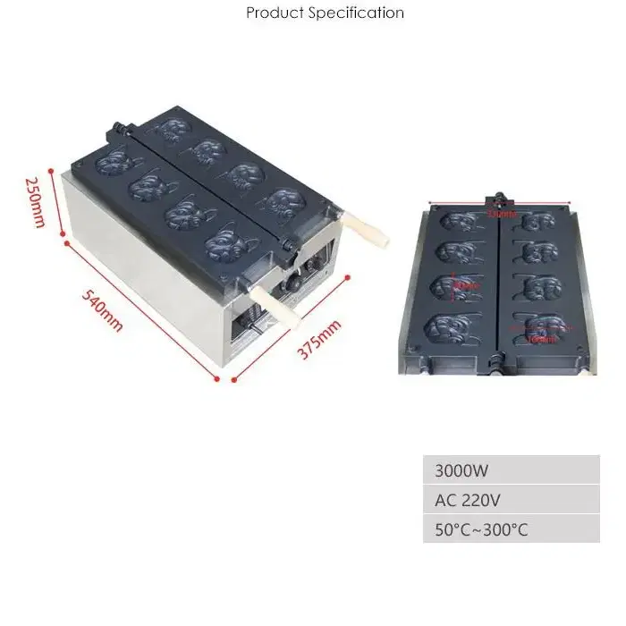 새상품 220v 전기 붕어빵 기계 ufo 불독 10원빵 다양한 디자인