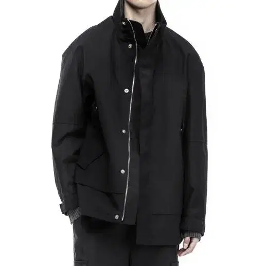 Geosongio High Neck Shell Parka Black 95 TacantenNew