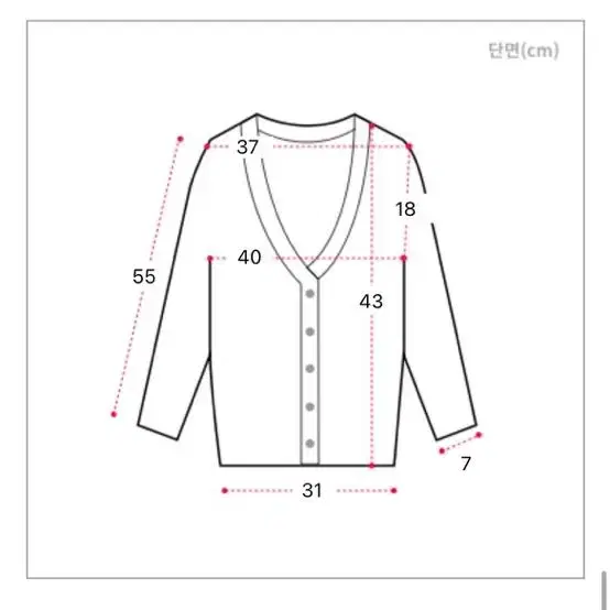 택포) 에이블리 꽈배기 단추 라운드 가디건