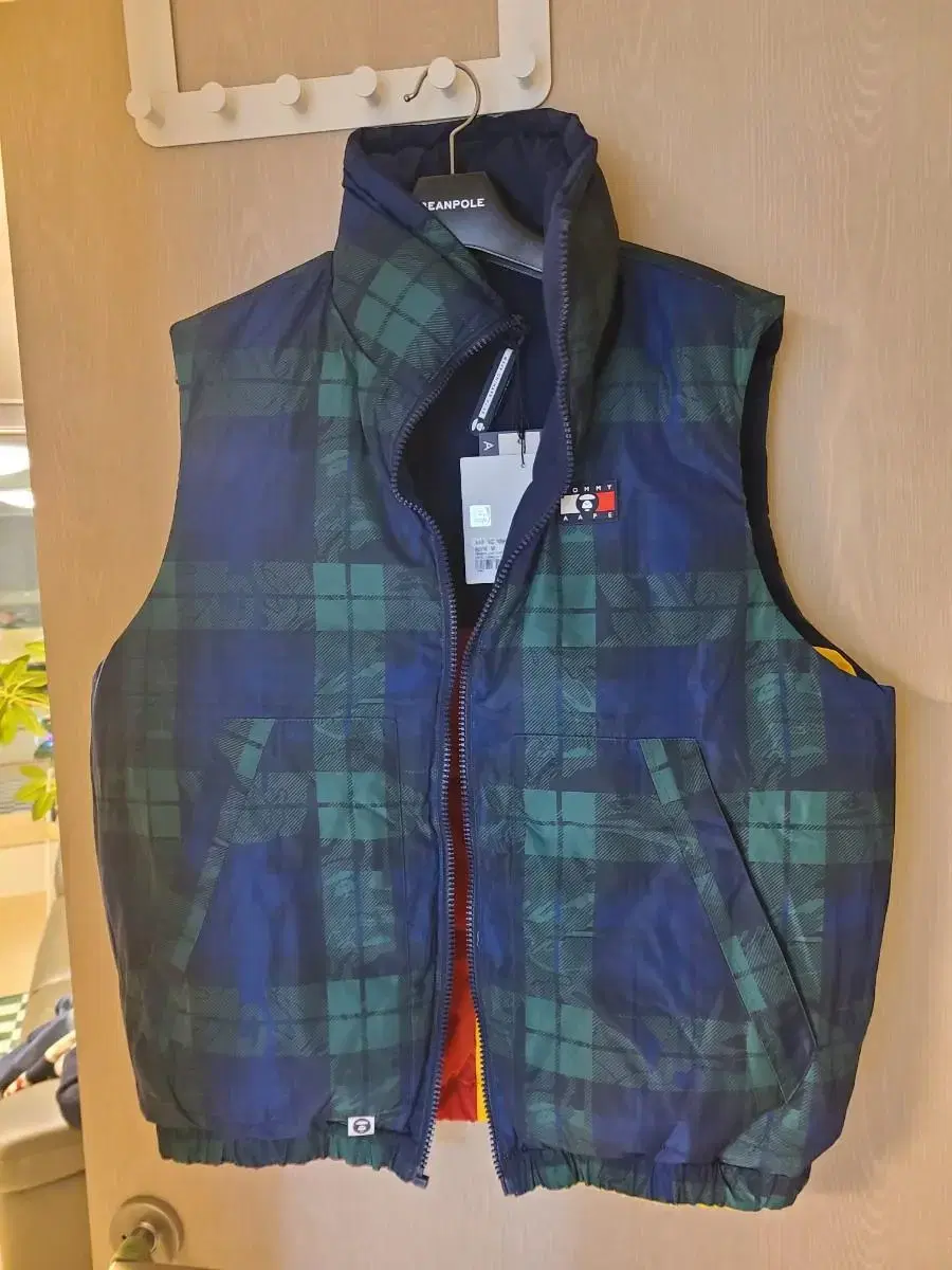 Vape BAPE APE X TOMMY Collaboration Vest Padding