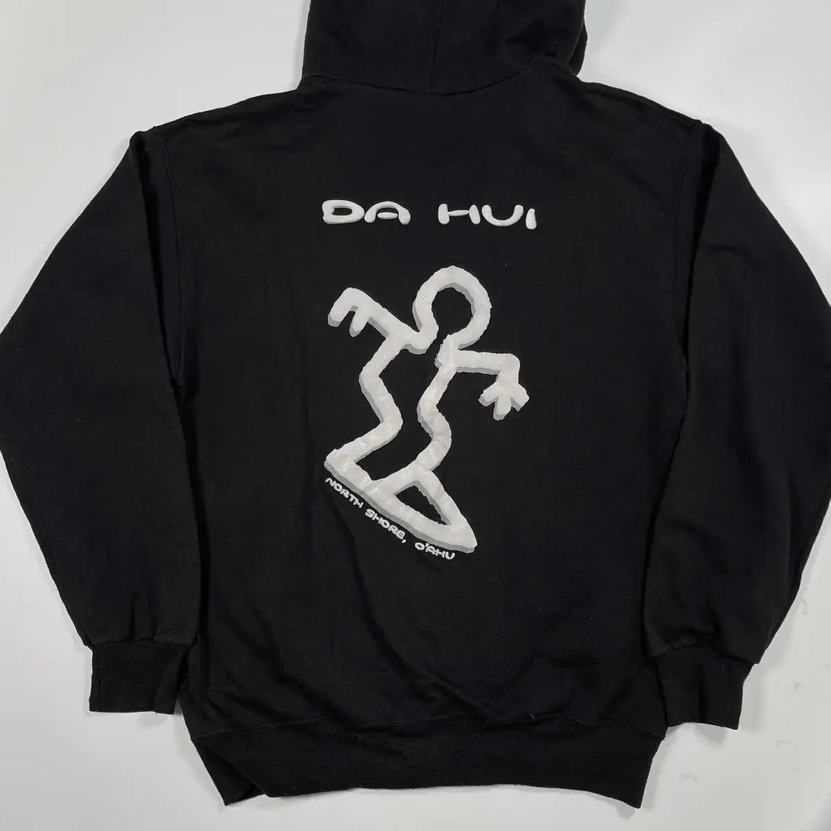 Da Hui Old School Hooded Zip-up Jacket