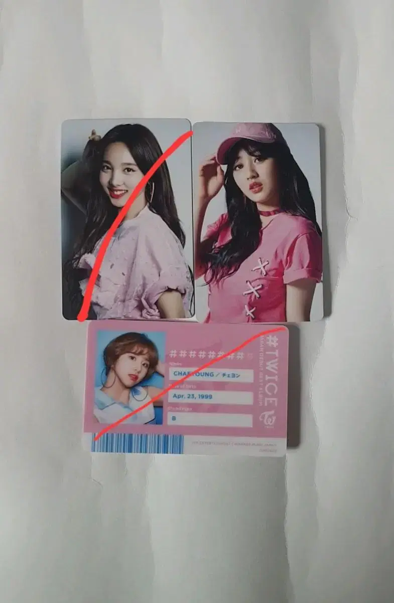 Twice Japan #TwiceJapan photo cards are selling for 5000 won each wts 