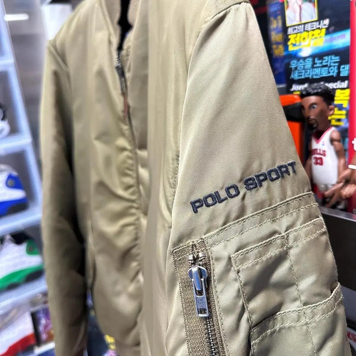 90s polo sport ma-1 polo sport